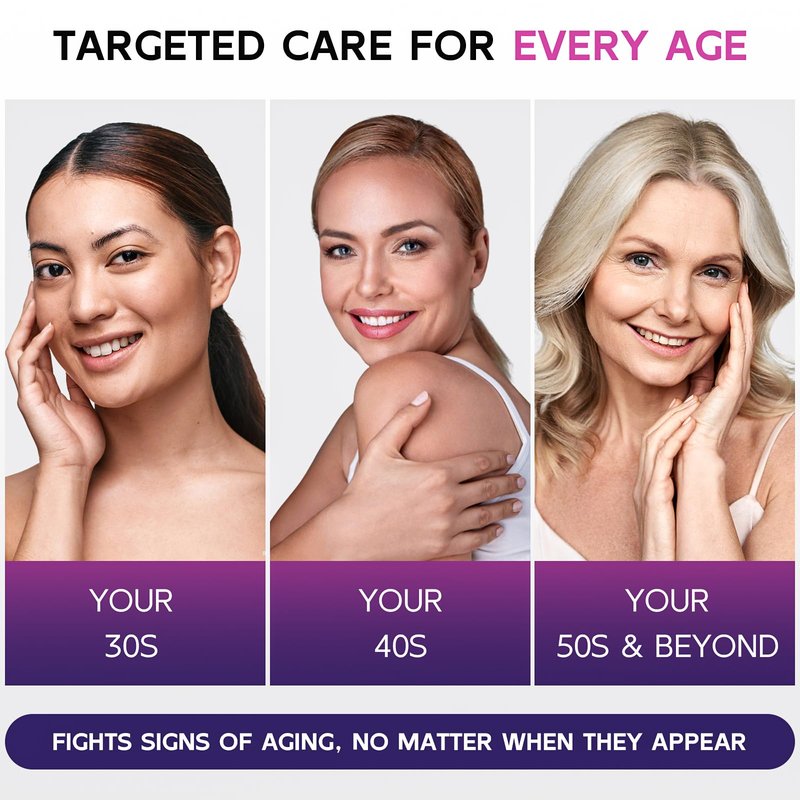 Neck Firming Cream New Formula, Tightening & Lifting Moisturizing Cream for Neck and Chest, Smooths Wrinkles & Crepey Skin, Visibly Firming, Multi-Peptide, Retinol, Collagen, Hyaluronic Acid 4.3 fl oz