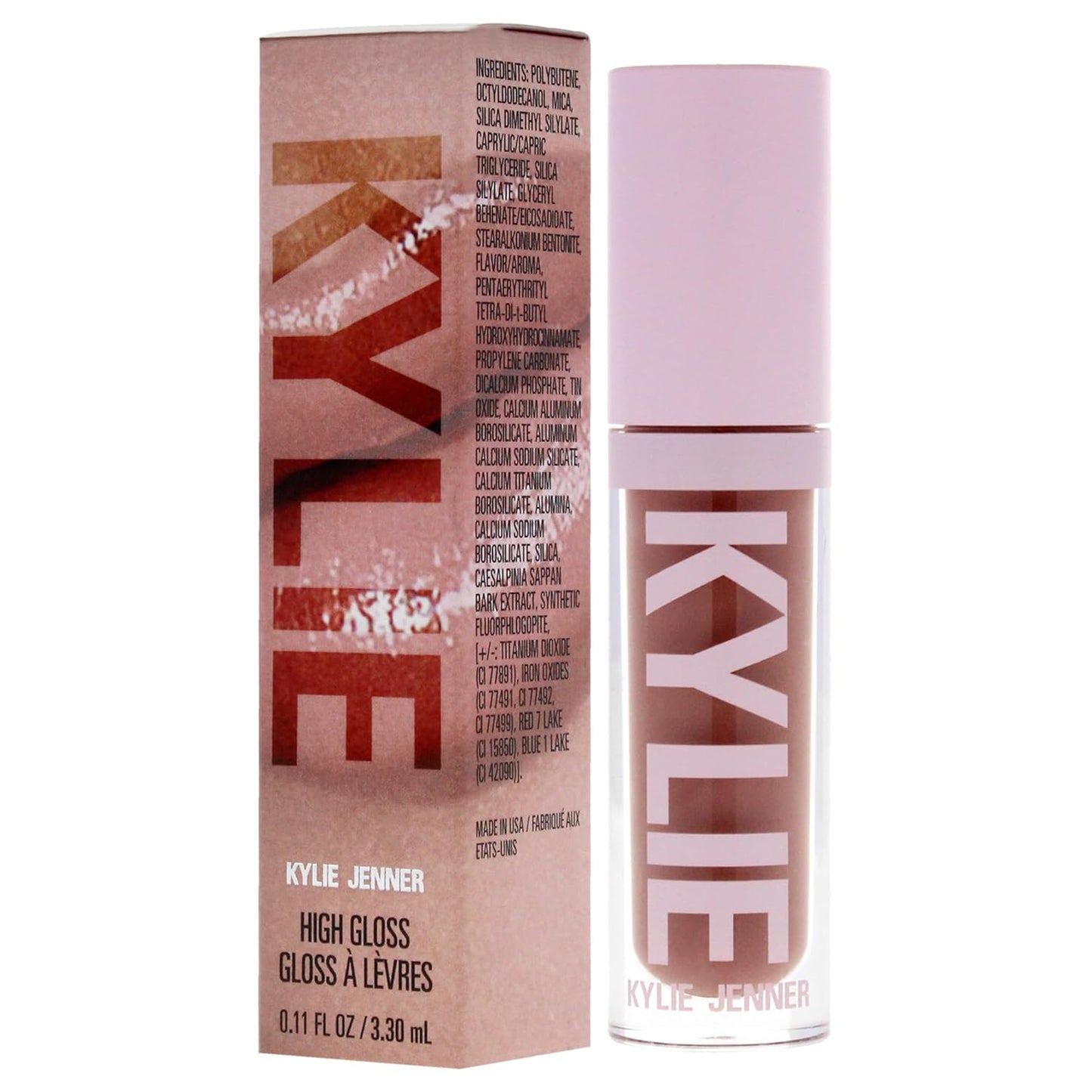 Kylie Cosmetics - 703 Dolce K High Gloss Lip Gloss for Women - 0.11 oz | Vibrant Shine & Smooth Finish