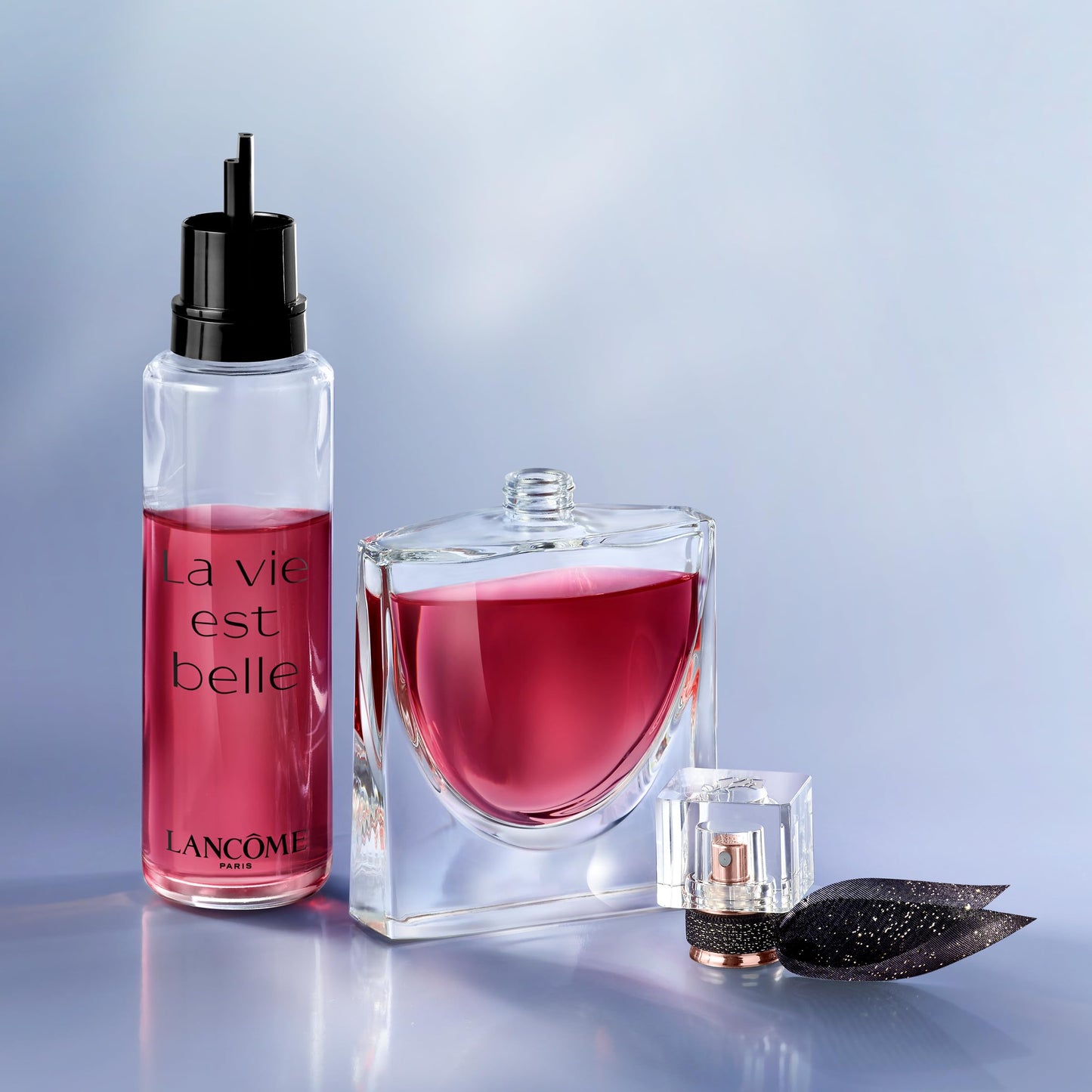Lancôme La Vie Est Belle L'Elixir Eau De Parfum 3.4 Fl.oz Refill - Warm, Velvety Floral Perfume with Notes of Raspberry, Bergamot, Violet, Rose & Cocoa Butter - Womens Perfume