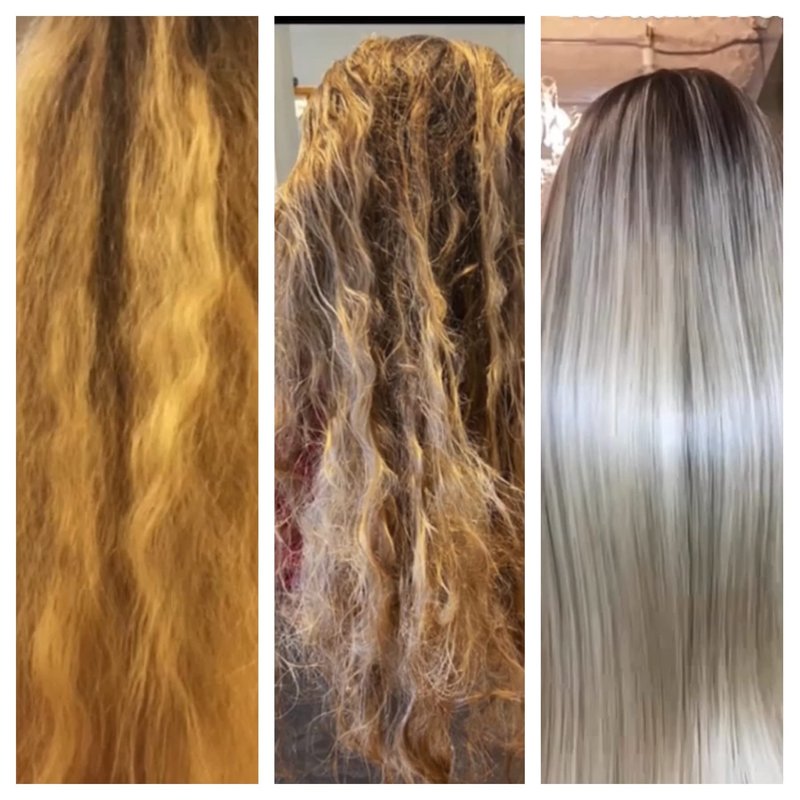 Kashmir Keratin Hair Biotex keratin No Ampules smoothing system (3.38 FL OZ 100ML) THE BEST KERATIN SMOOTHING SYSTEM For all hair types