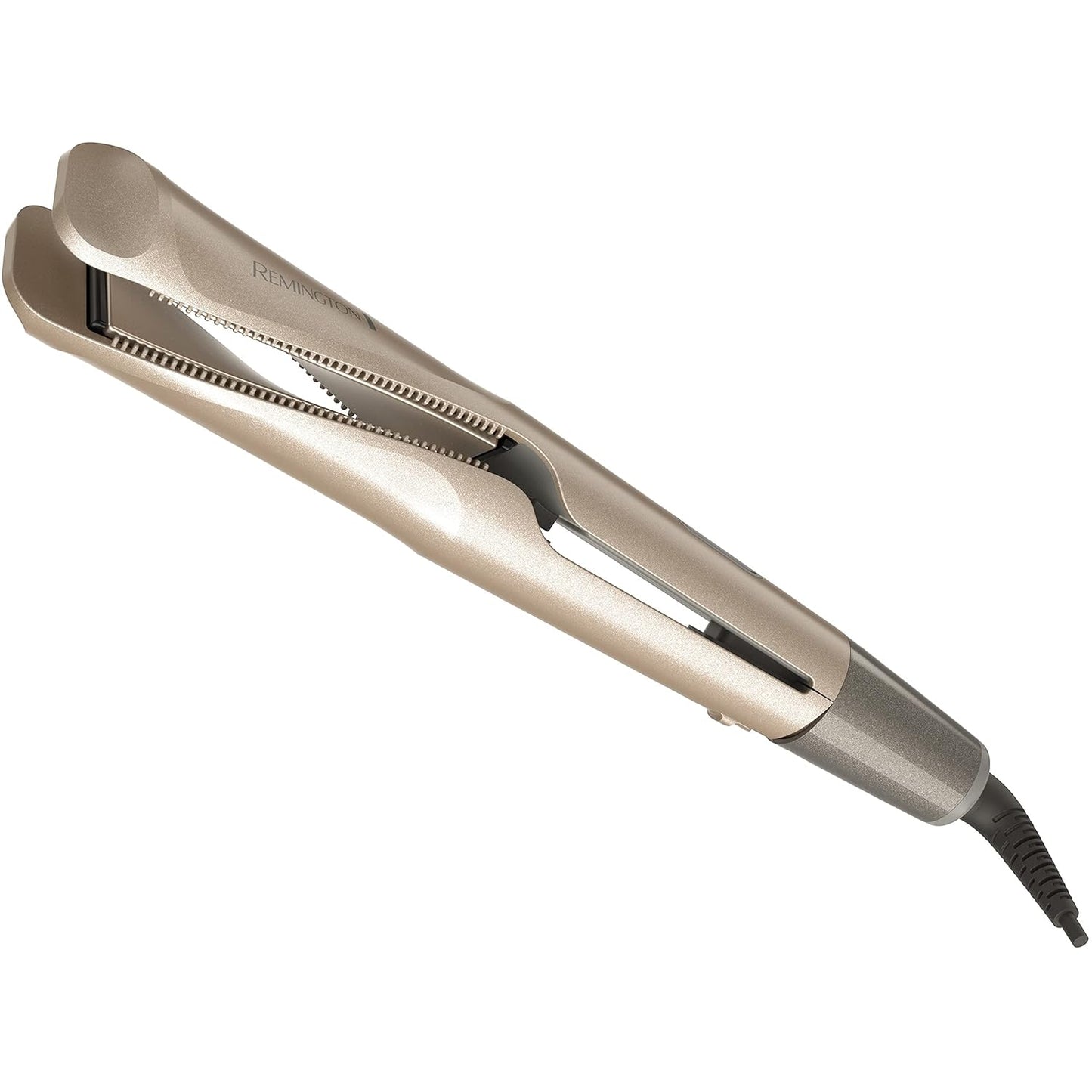 Remington Pro 1 Multi-Styler - Twist & Curl Technology, Straightener & Curling Iron | Color Care Protection, Champagne