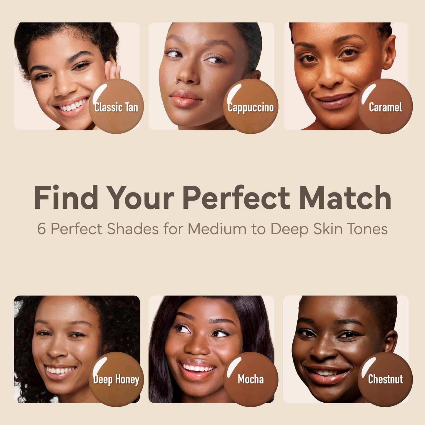 KISS NEW YORK Tinted Moisturizer with SPF 32 PA+++ (Mocha) 12 Hour Hydrating Sunscreen for Face, No White Cast for Dark Skin Tone, Natural Finish, Medium Coverage with Hyaluronic Acid, Vitamin E
