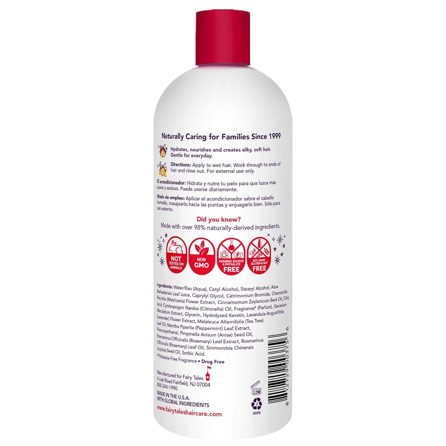 Rosemary Repel Daily Kids Conditioner - Natural Lice Prevention | 32 Fl Oz