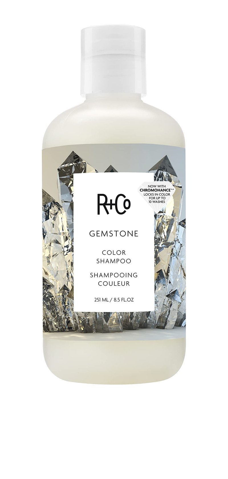 R+Co Gemstone Color Shampoo | Frizz Control, Repairs + Preserves Hair Color | Vegan + Cruelty-Free | 8.5 Fl Oz