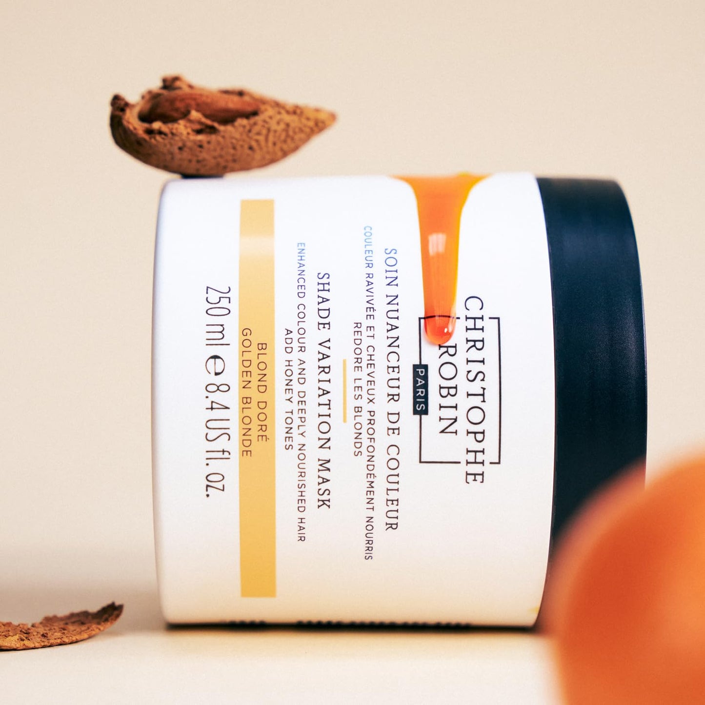 Christophe Robin Shade Variation Mask - Nourishing and Color-Enhancing - Golden blonde 250ml