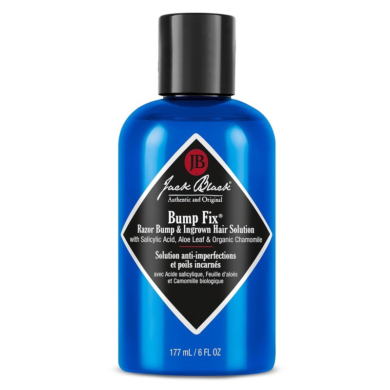Jack Black Bump Fix | Acne & Razor Bump Solution – 6 Fl. Oz. Moisturizing Treatment for Men