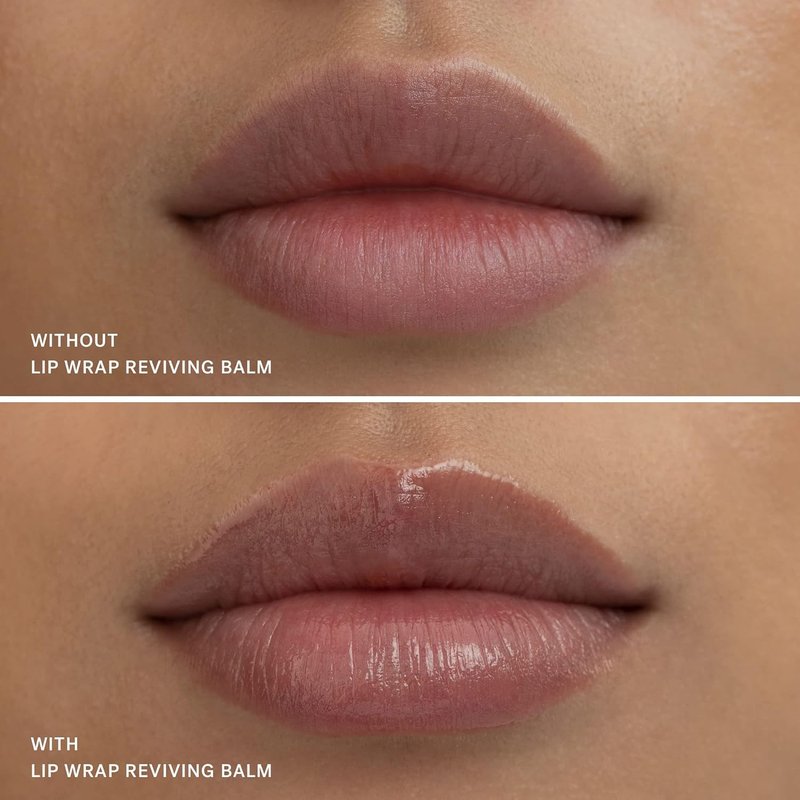 ILIA Lip Wrap Reviving Balm - Hydrating, Smoothing & Plumping | Hyaluronic Acid & Sea Succulent | Vegan, 0.23 fl oz