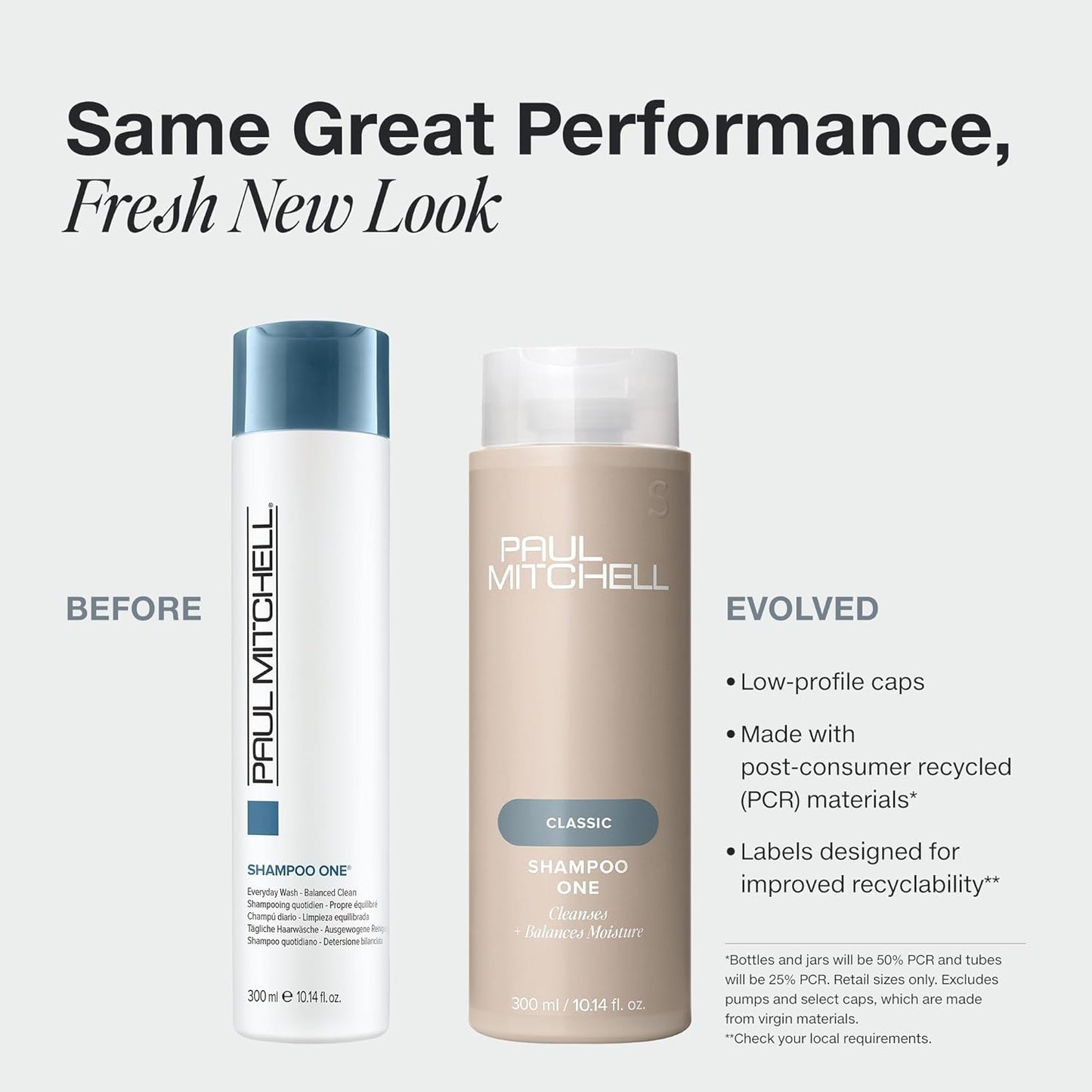 Paul Mitchell Shampoo One - Moisture-Balancing Cleanser for All Hair Types | 33.8 oz
