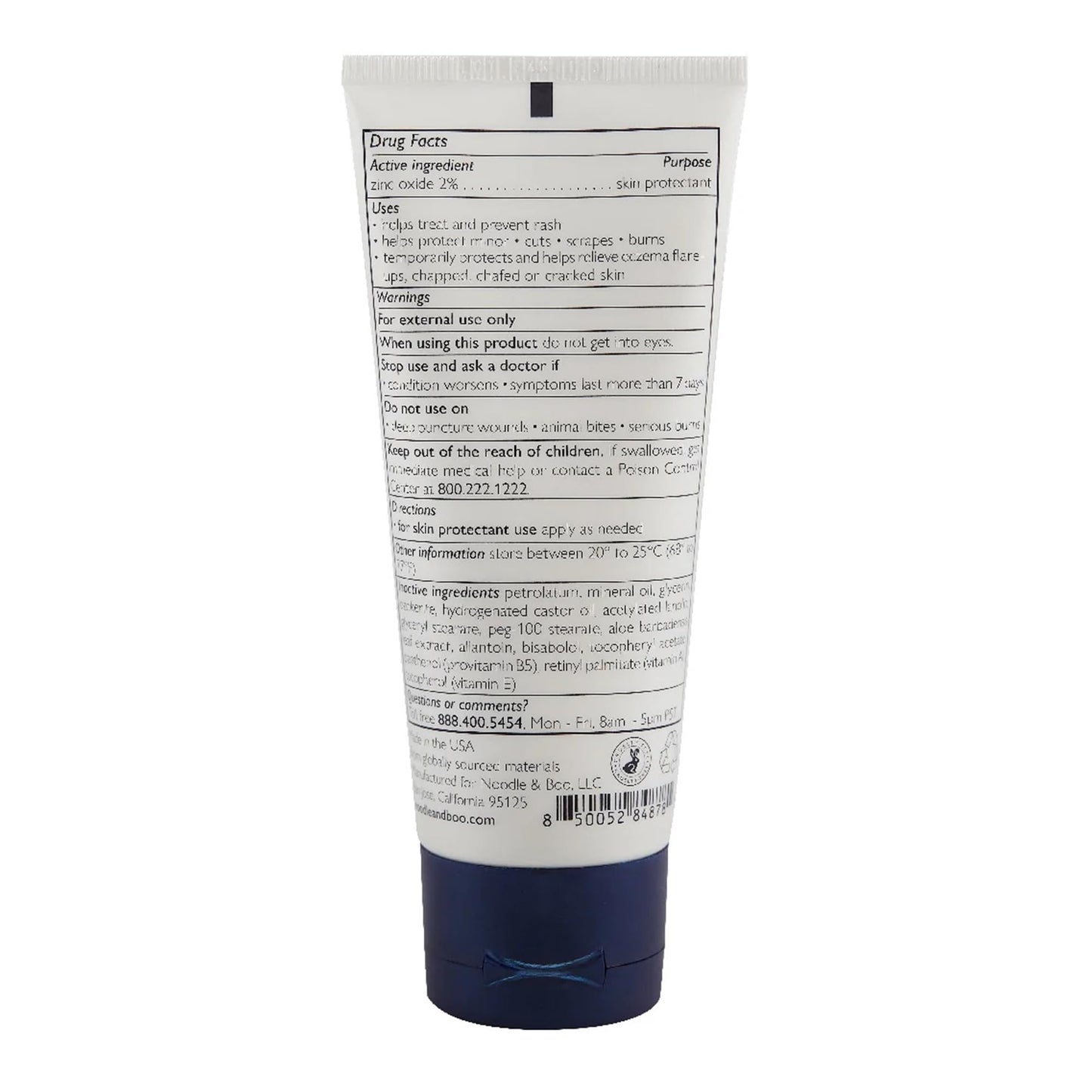 Noodle & Boo Ultimate Baby Ointment for Eczema and Diaper Rash Healing, 3.4 Oz