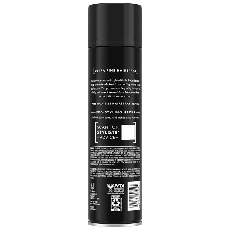 TRESemmé Hairspray Ultra Fine Hold 2-Pack | Keratin Repair Mask for Moisturizing Anti-Frizz Hair