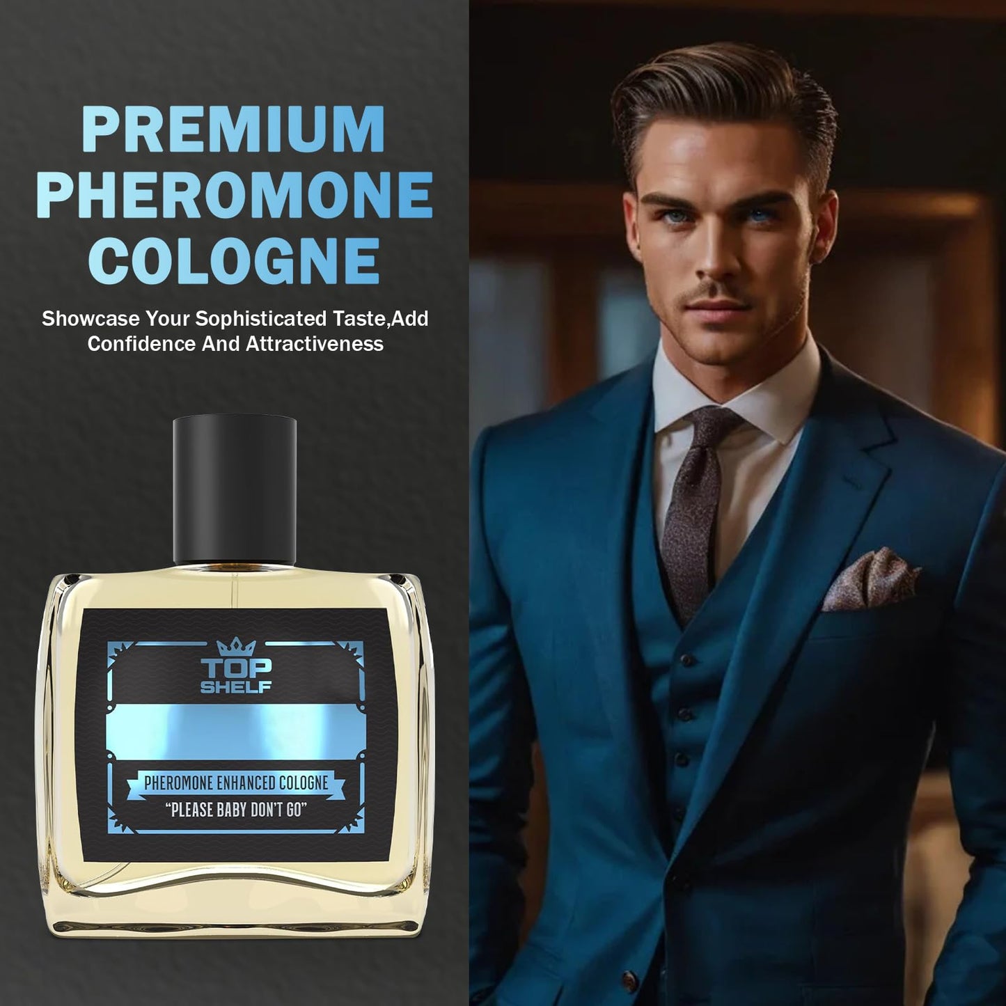 ptoso Her Loss Cologne for Men - 50ml EDP Spray | Long Lasting | Natural Herbal Scent - Herloss Perfume Para Hombre Awaken Raw Instinct, Her Loss Cologne for Men Attract Her