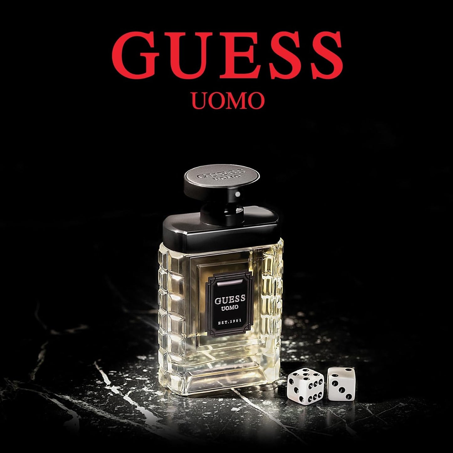 GUESS UOMO Eau de Toilette Spray - Fresh Citrus Fragrance | 1.0 Fl Oz