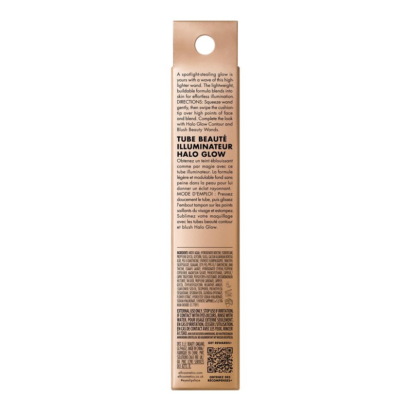 e.l.f. Halo Glow Highlight Beauty Wand, Liquid Highlighter Wand For Luminous, Glowing Skin, Buildable Formula, Vegan & Cruelty-free, IRL Angel