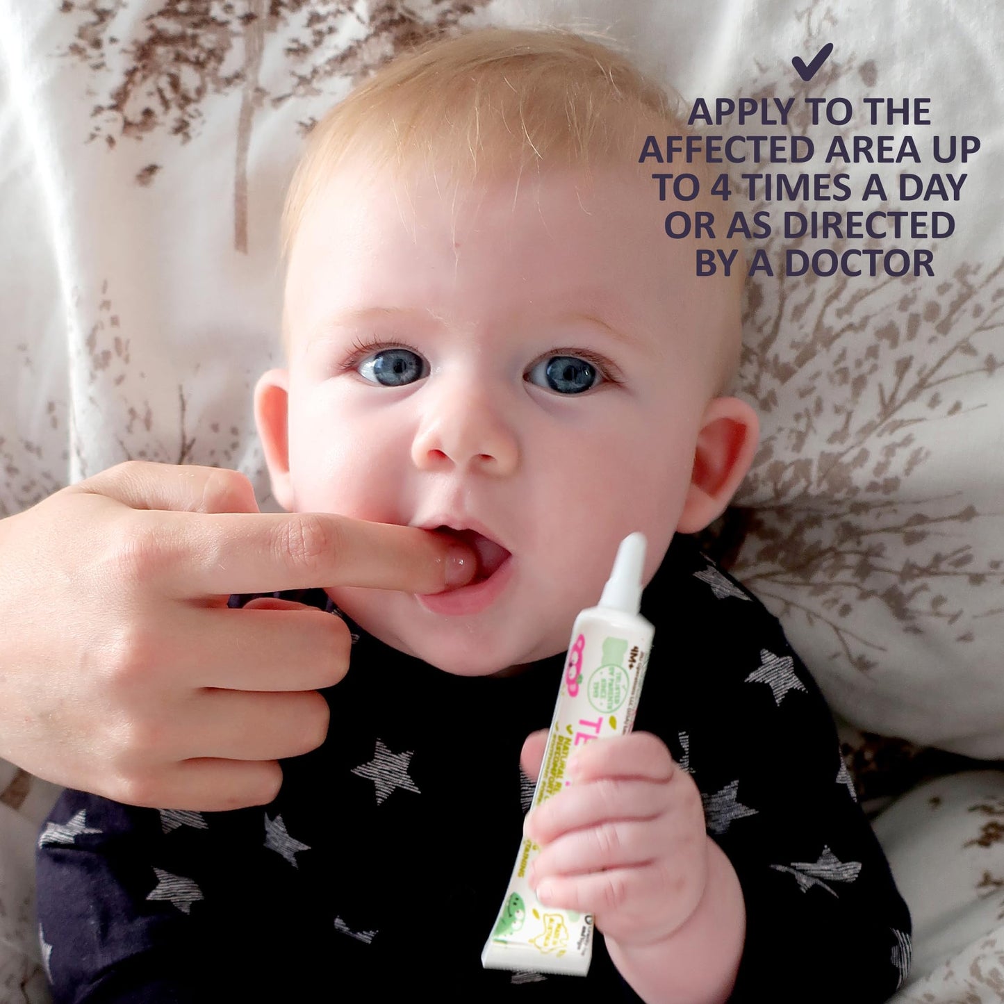 Jack N' Jill Baby Gum & Tooth Gel for Teething, Drug-Free with Naturally Derived Chamomile & Calendula, No Added Sugars, Suitable for 4 Months & Up - 0.5 oz (15g), 2 Pack