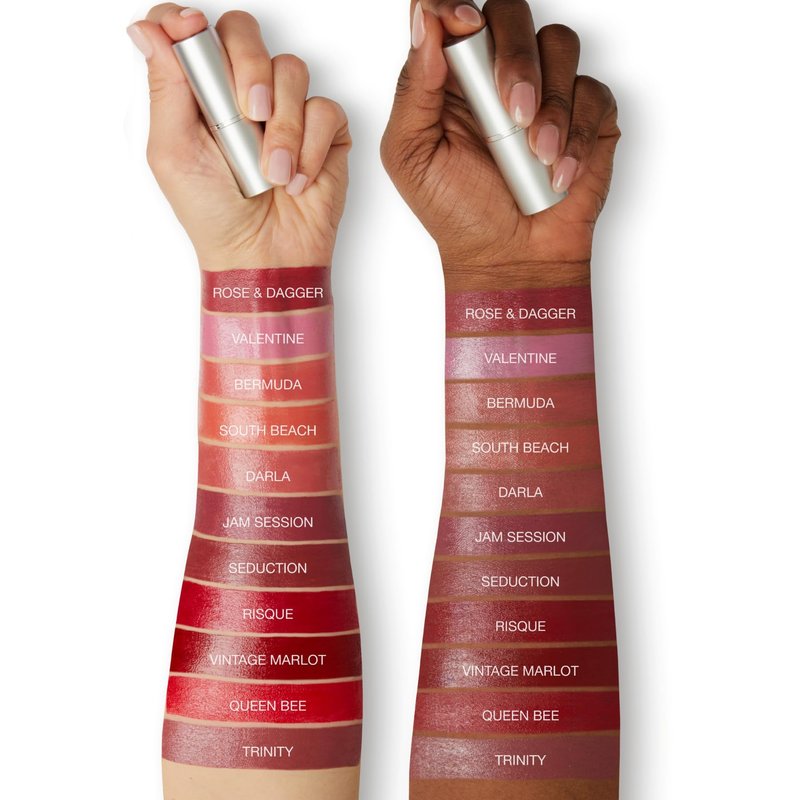 Honeybee Gardens Truly Natural Long Lasting Lipstick – Heirloom Pink Mauve Neutral Cream Finish, Hydrating Moisturizing Lip Color with Organic Oils – Vegan Gluten-Free Cruelty-Free Nourishing Lip Care
