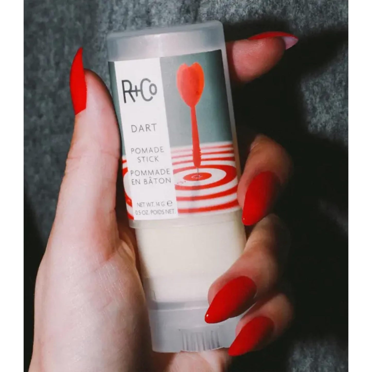 R+Co Dart Pomade Stick | Tame Flyaways, Sculpt and Polish | Long Lasting Texture and Shapes | Vegan + No Parabens | 0.5 Ounce (Pack of 2)