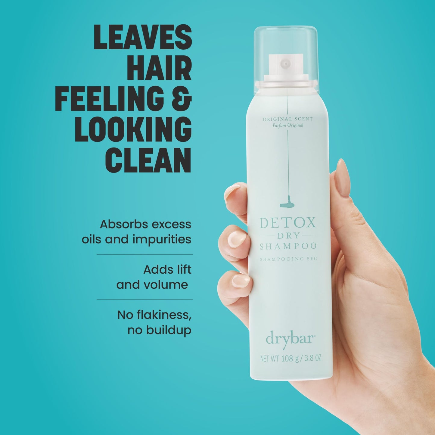 Drybar Detox Dry Shampoo, Lush Scent, 3.8 oz