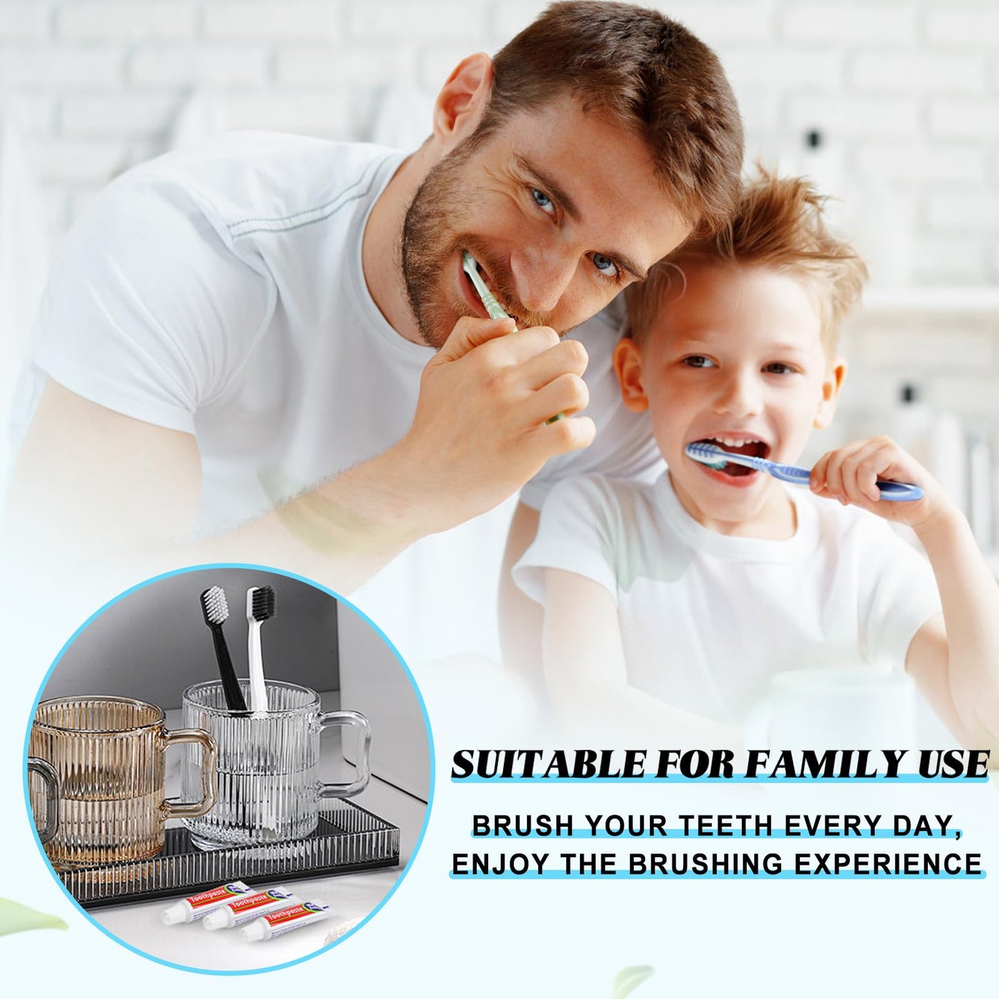 HOIQIRY 200 Tubes Extra Small Travel Size Toothpast Bulk,Mini 0.176 oz/5 Grams Small Disposable Toothpaste Mint Single Use Mini Bulk Toothpaste Travel Size for Hotel,Camping,Homeless,Charity,Guests