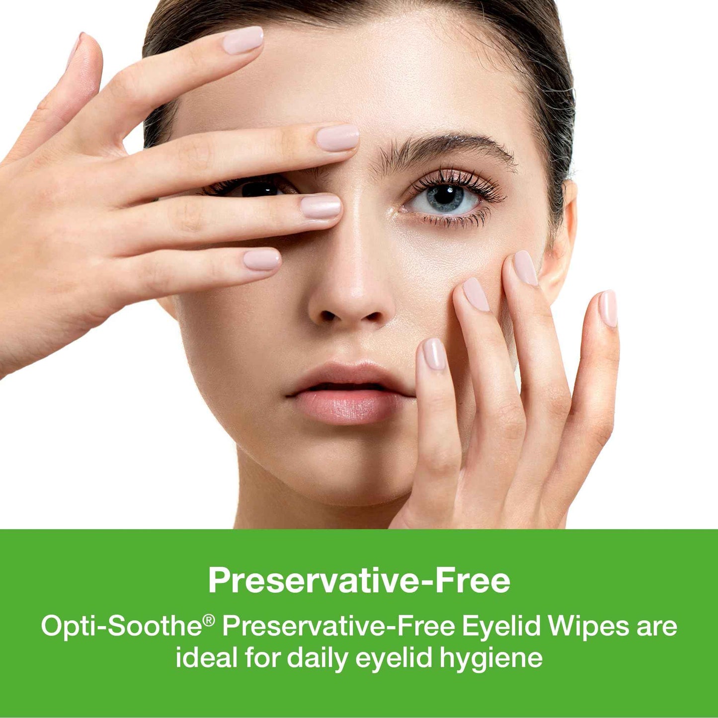 Opti-Soothe Preservative-Free Eyelid Wipes - 30 Moist Towelette For Daily Eyelid Cleaning - Preservative-free - Soothing, Moisturising, Natural Ingredients