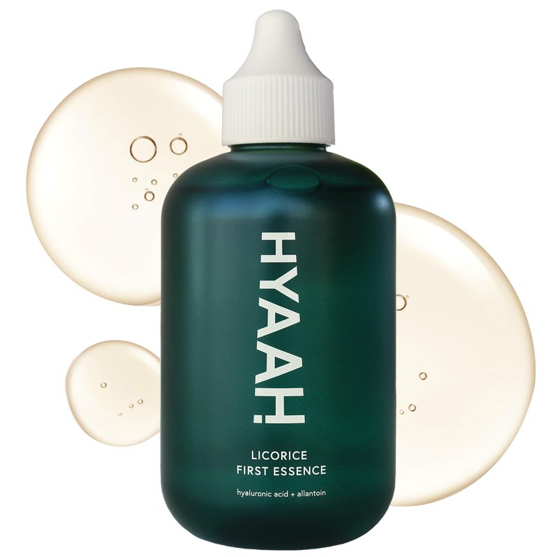 Hyaah Licorice First Essence – Soothing & Hydrating Facial Essence with Korean Licorice Root, Hyaluronic Acid & Allantoin, Lightweight Texture, Alcohol-Free, Korean Skincare