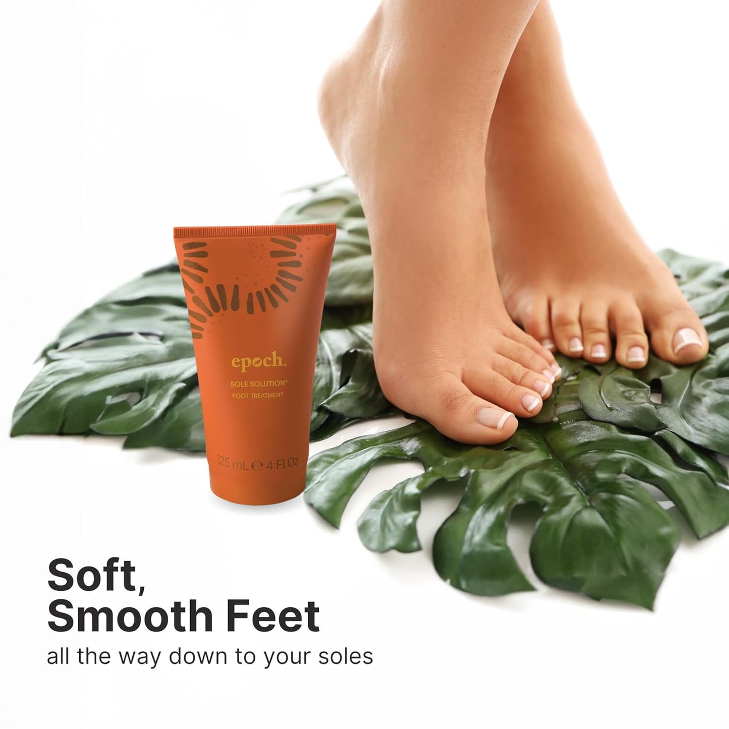 Nu Skin Epoch Sole Solution Foot Treatment - Intensive Moisturizing Cream for Dry, Rough Feet | 4 oz | Softens Calluses with Natural Ingredients