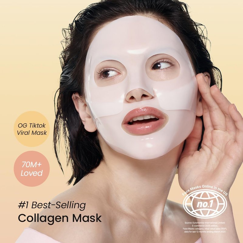 BioDance Bio Collagen & Ceramide Mask Set | Firming, Hydrating, Calming Trio for Korean Skin Care