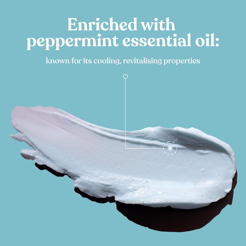 The Body Shop Peppermint Invigorating Foot Cream | Cooling Moisturizer for Dry cracked Feet | 48 Hour Moisture, Vegan, 100 ml / 3.3 oz
