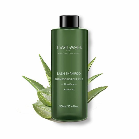 500ml Lash Shampoo Bulk, High-Purity Eyelash Cleanser for Extensions, Safe Makeup Remover, Non-irritating or Burning Formula Eyelid Foaming Cleanser for Professional Salon and Home Use (Unscented)