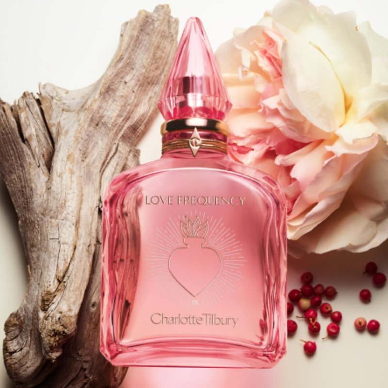 Charlotte Tilbury Love Frequency Eau De Parfum - Pheromone-Enhancing Floral Scent | Long-Lasting Patchouli, Musk & Rose Notes