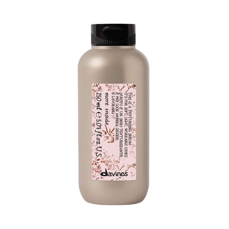 Davines Texturizing Serum - Light Hold for Wavy Hair | Adds Body & Softness, 5.07 Fl Oz