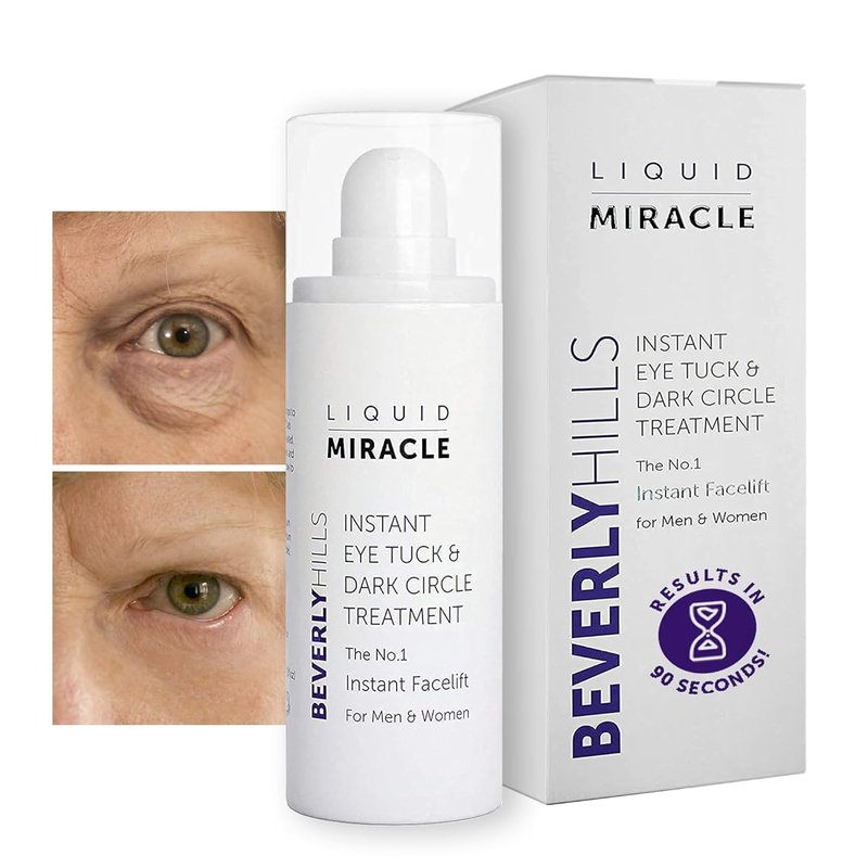 Instant Facelift Eye Serum - Anti-Aging Treatment for Dark Circles, Puffiness & Wrinkles | 30mL (120-Day Supply)