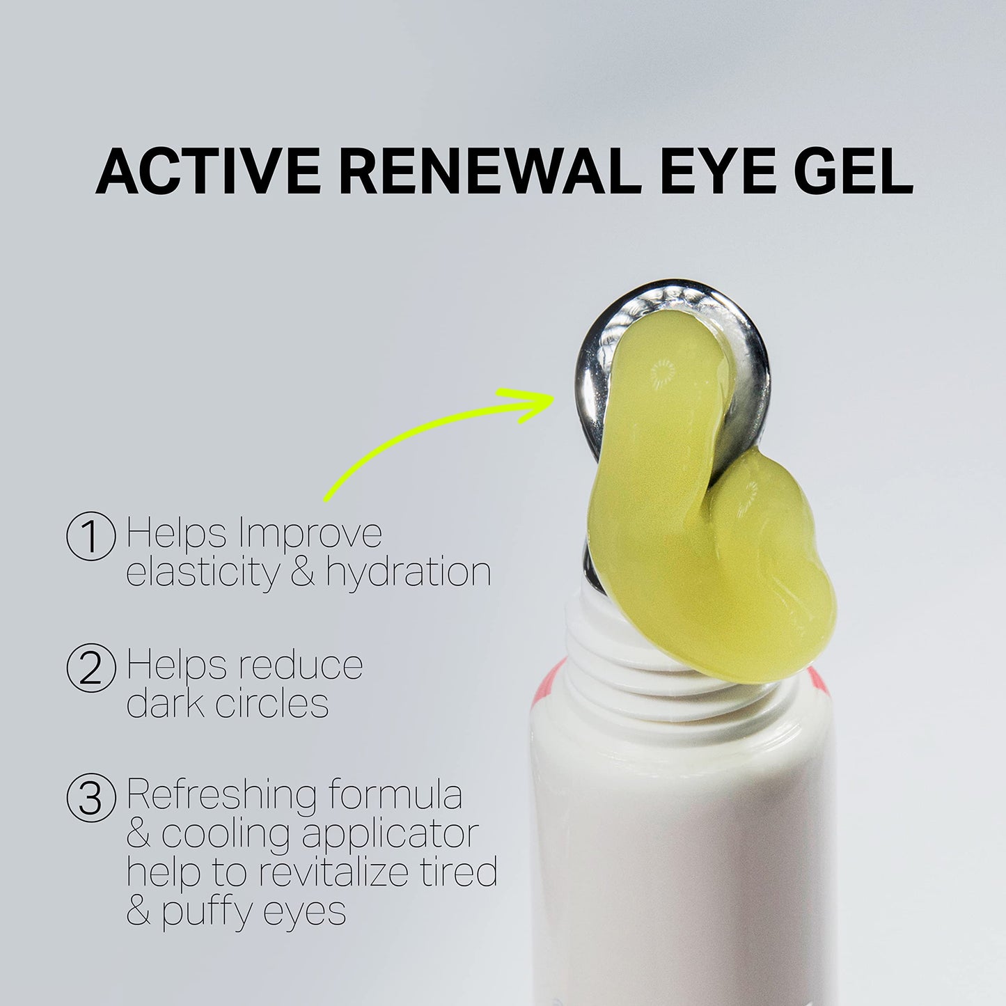 Robanda Retinol Active Renewal Eye Gel│ Under Eye Treatment For Dark Circles and Puffiness │ For All Skin Types