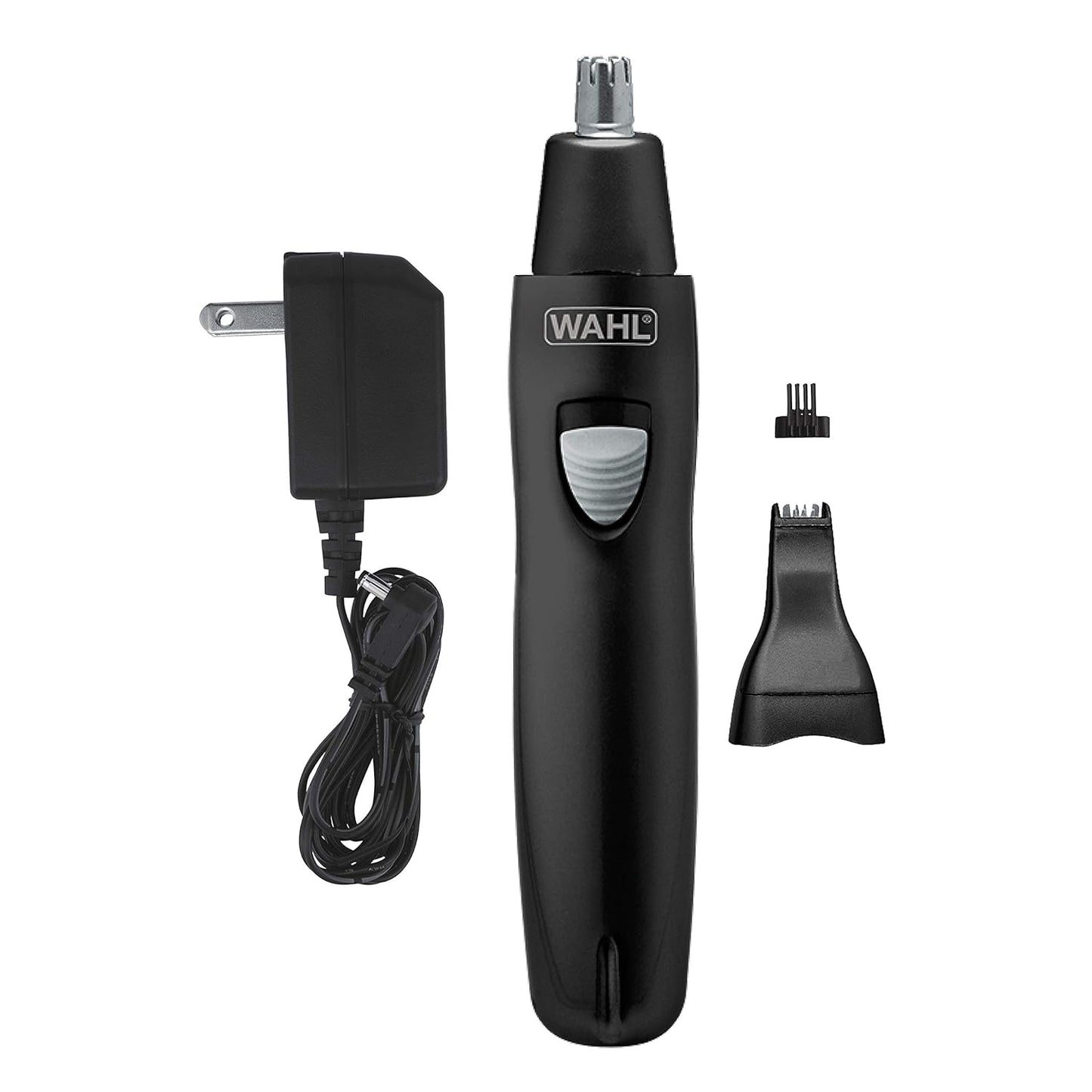 Wahl Rechargeable Precision Trimmer | Hygienic Grooming with Rinsable Heads for Eyebrows, Neckline, Nose & Ears - Model 3023284
