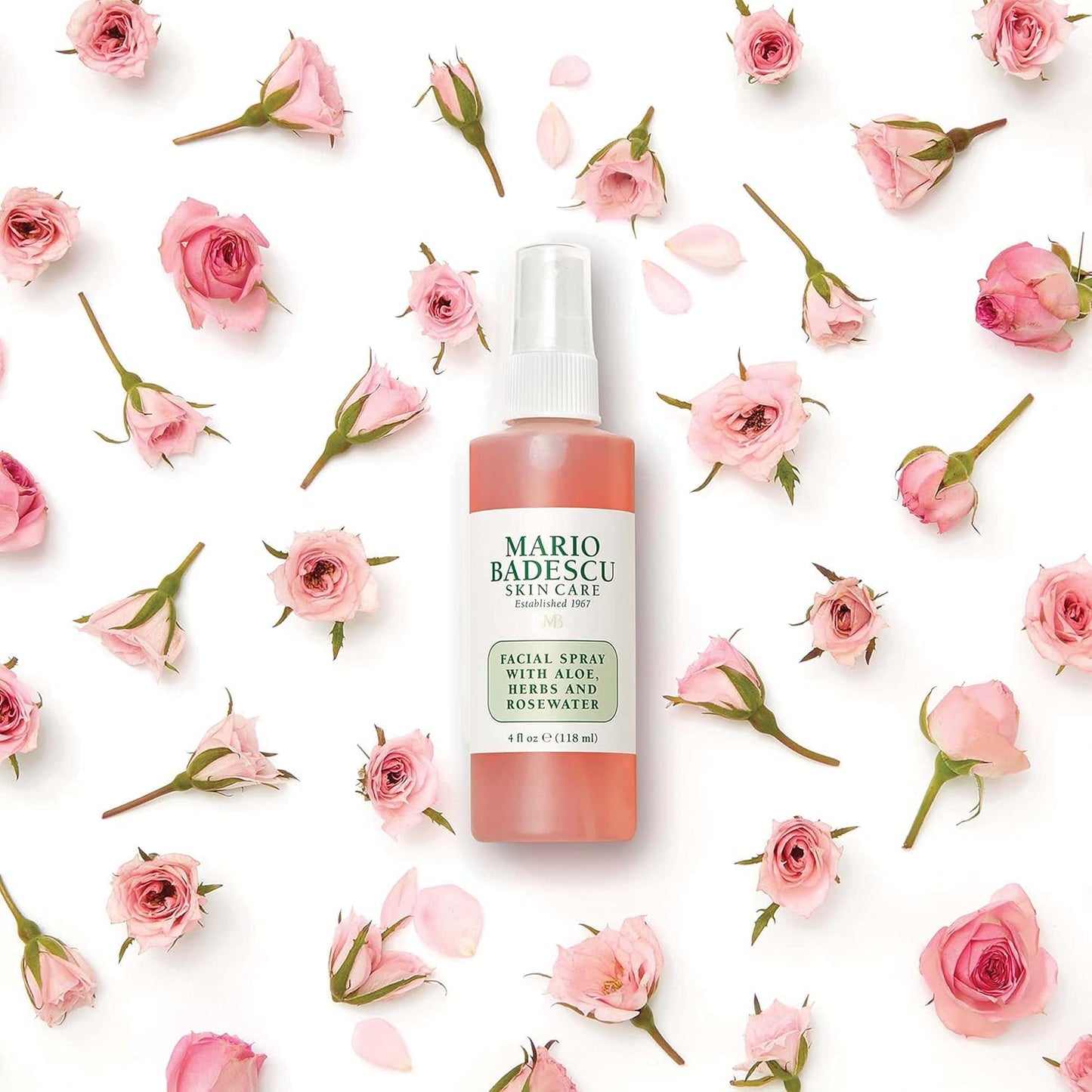 Mario Badescu Facial Spray - Aloe, Herbs & Rose Water Hydrating Mist for All Skin Types | Refreshing Face Spray