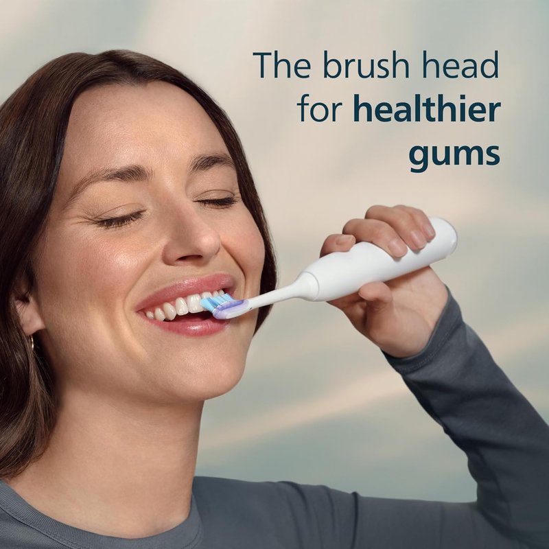 Philips Sonicare G3 Electric Toothbrush Heads - Genuine Replacement, 4 Pack | White, One Year Supply, HX9054/65