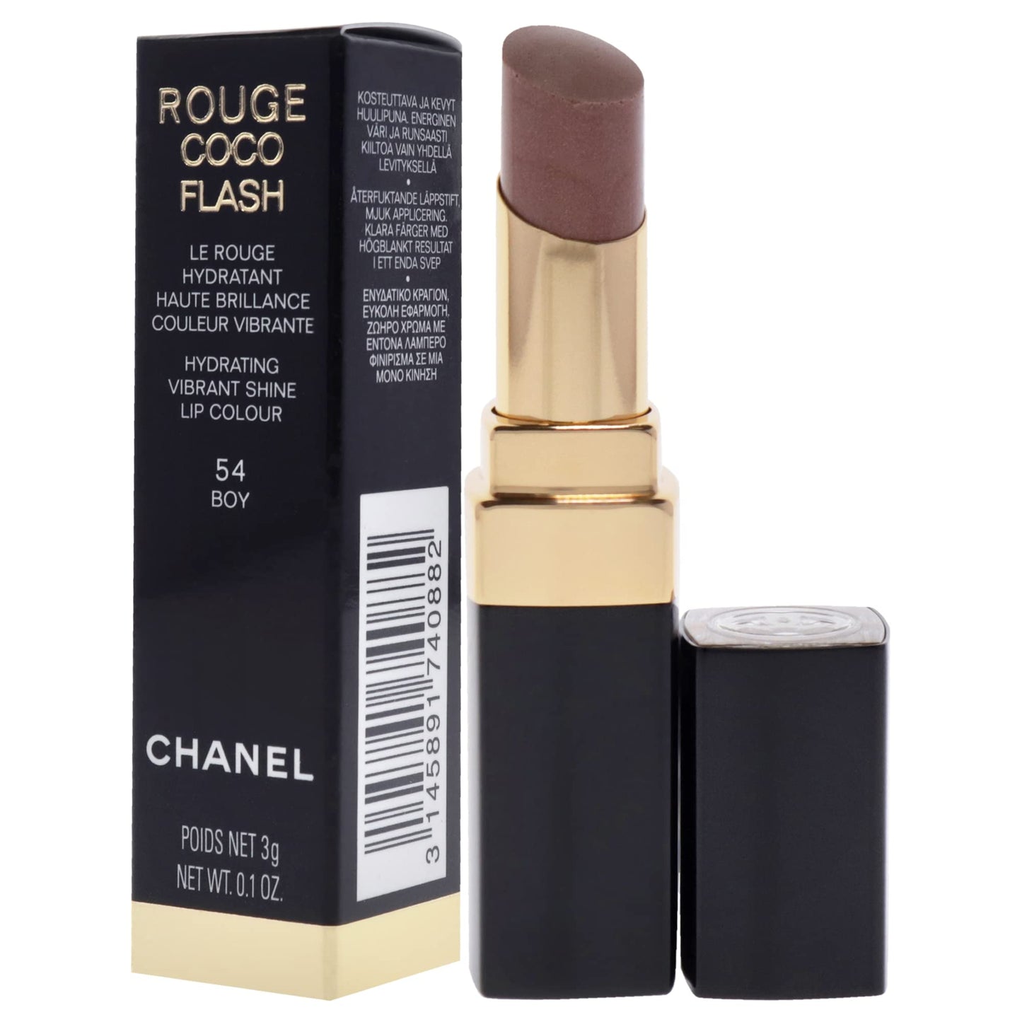 Chanel Rouge Coco Flash Lipstick - 54 Boy Lipstick Women 0.1 oz