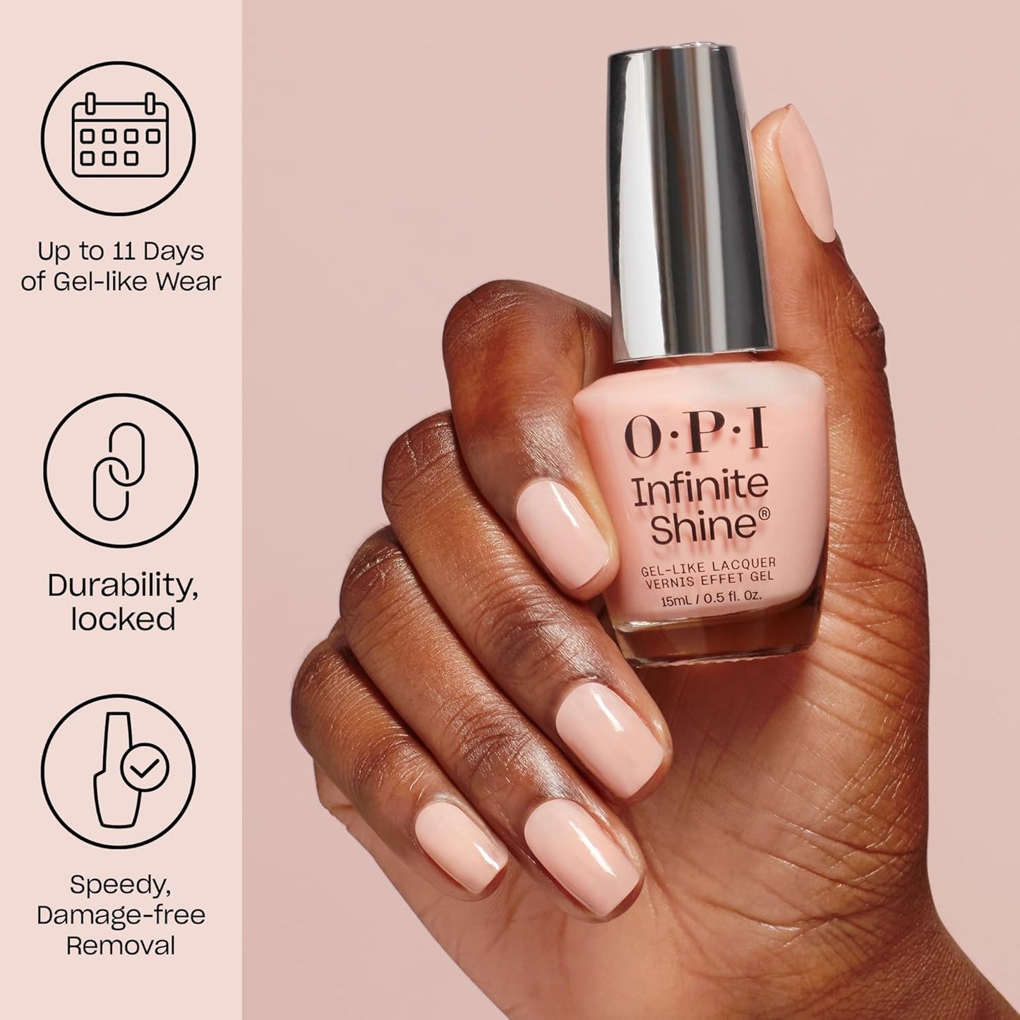OPI Infinite Shine Nail Polish - Long Lasting Gel-Like Wear & Shine | Opaque Crème, Shimmer & Sheer Shades | Spring 2026 Collection
