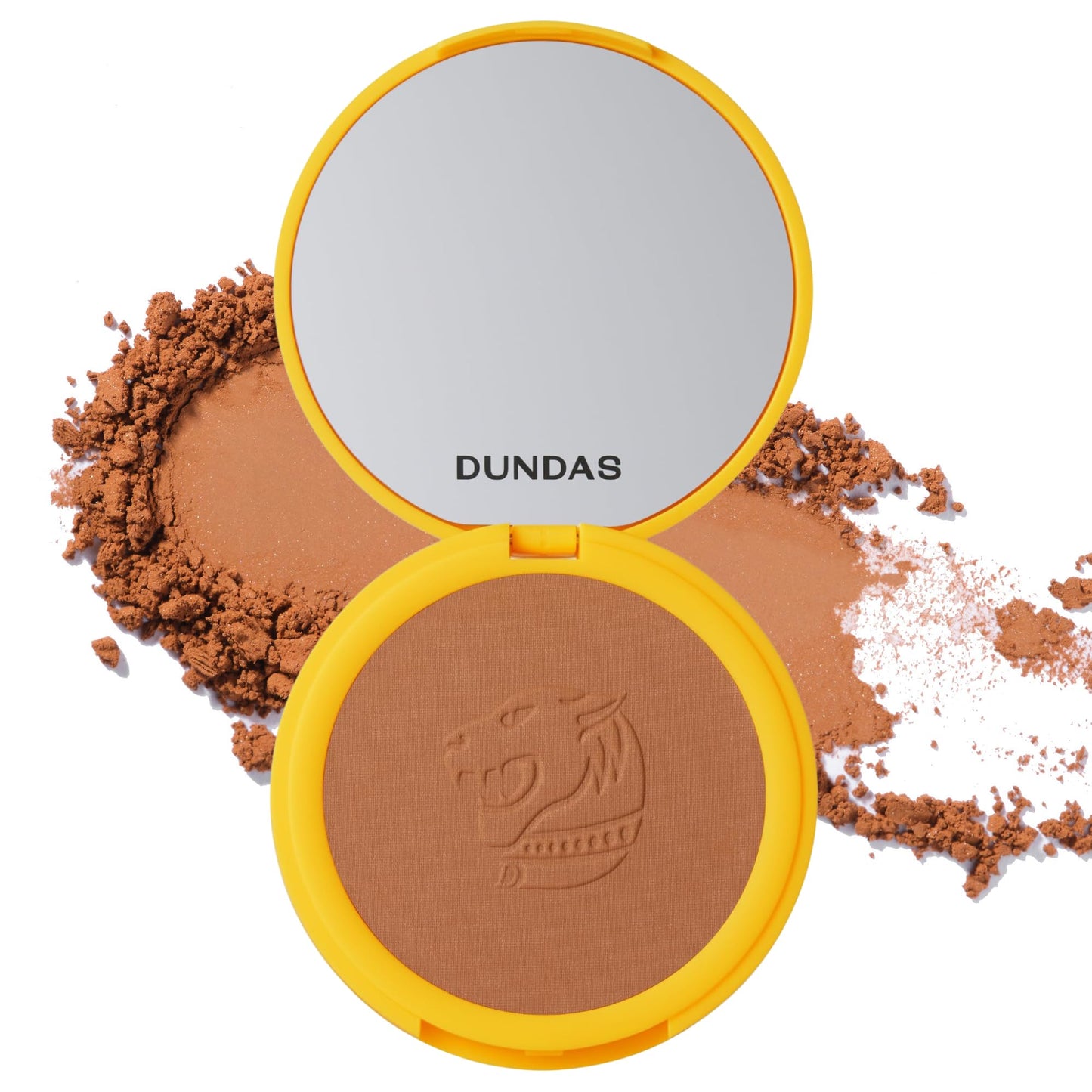 Dundas Bronzer Anonymous, Dark Contour Powder for Face and Body, Bronzing, Matte Finish, Face Make Up for All Skin Types, Cruelty Free Natural Makeup, Buildable Coverage, Easy to Blend, (Step 6)