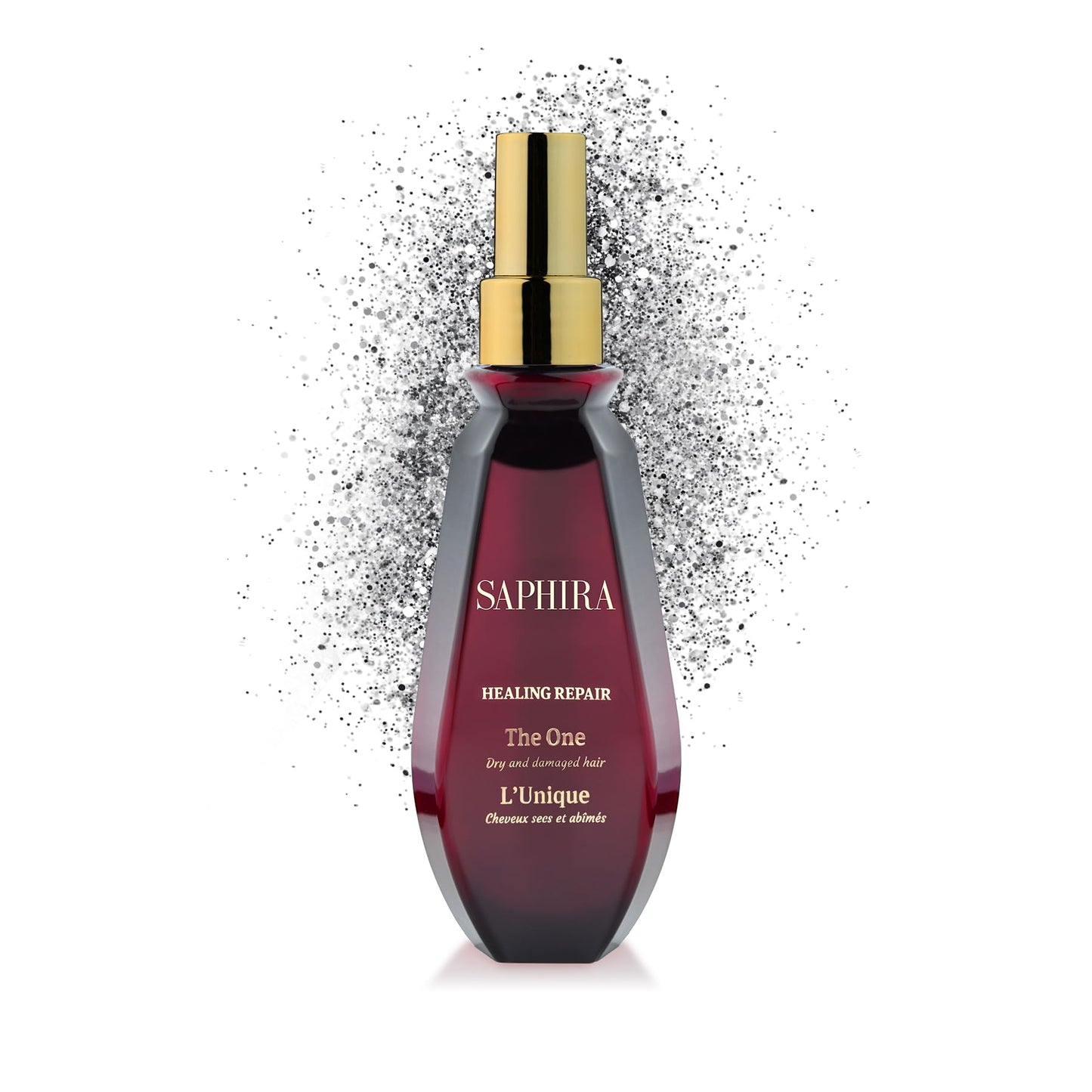 Saphira The One Healing Repair Leave-In Treatment with Dead Sea Minerals – Multi-Benefit Leave-In Conditioner for Repair, Hydration & Heat Protection – Professional Hair Care (3oz/90ml)