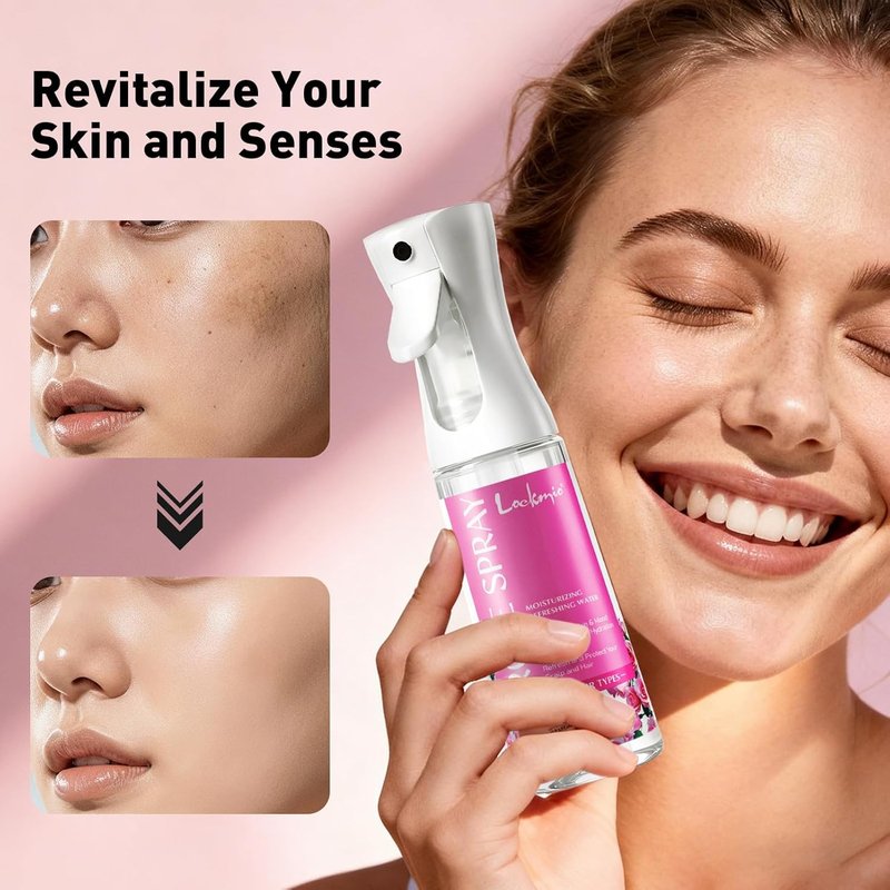 Rose Water Spray - Hydrating Face Mist for All Skin Types | 10 Fl Oz, Alcohol-Free & Gentle Formula
