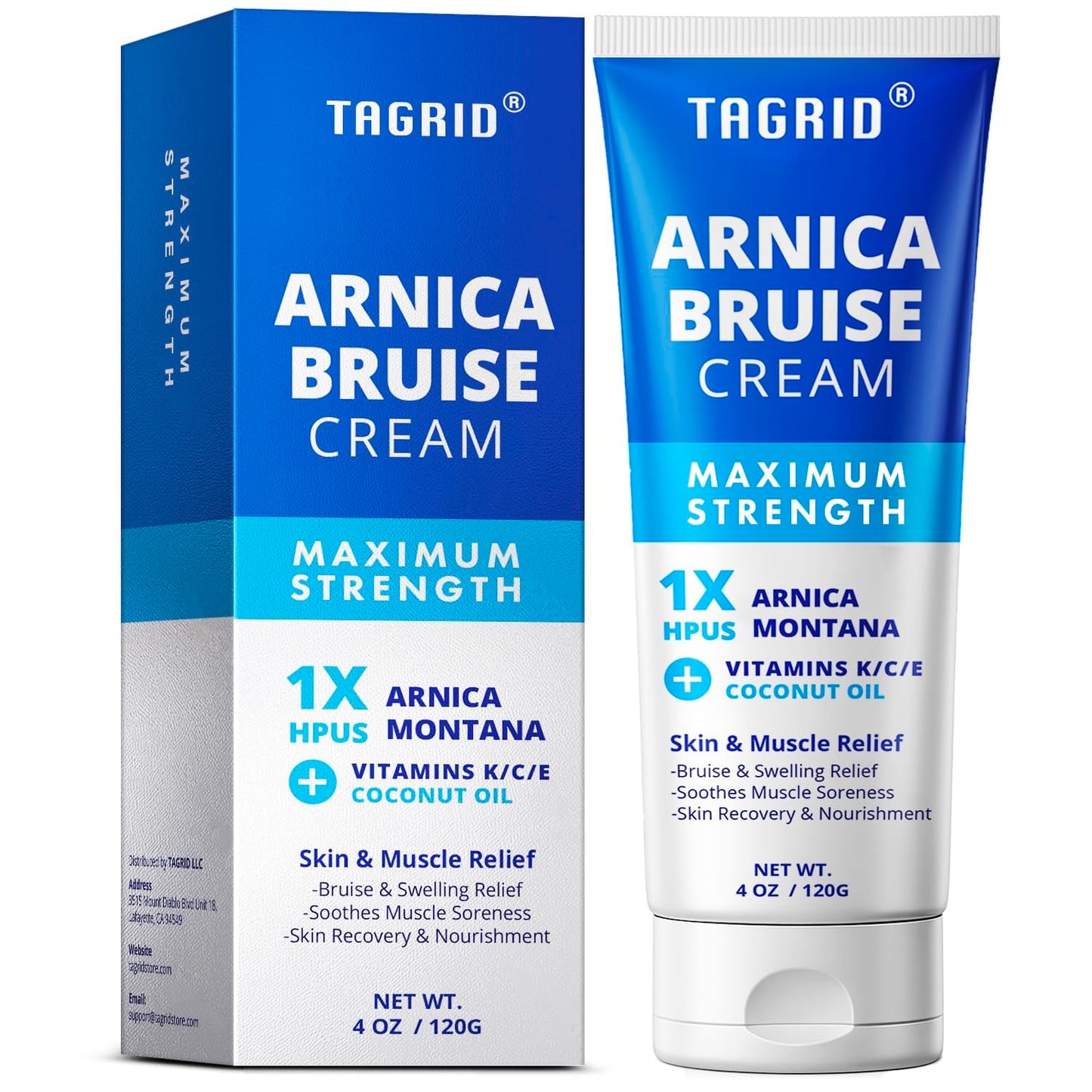 TAGRID Arnica Bruise Cream (3.5 Ounce (Pack of 1))