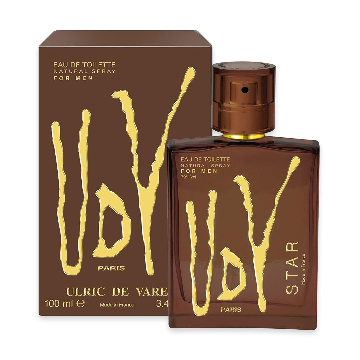 Udv Star for Men Eau De Toilette Spray 3.4 Ounce