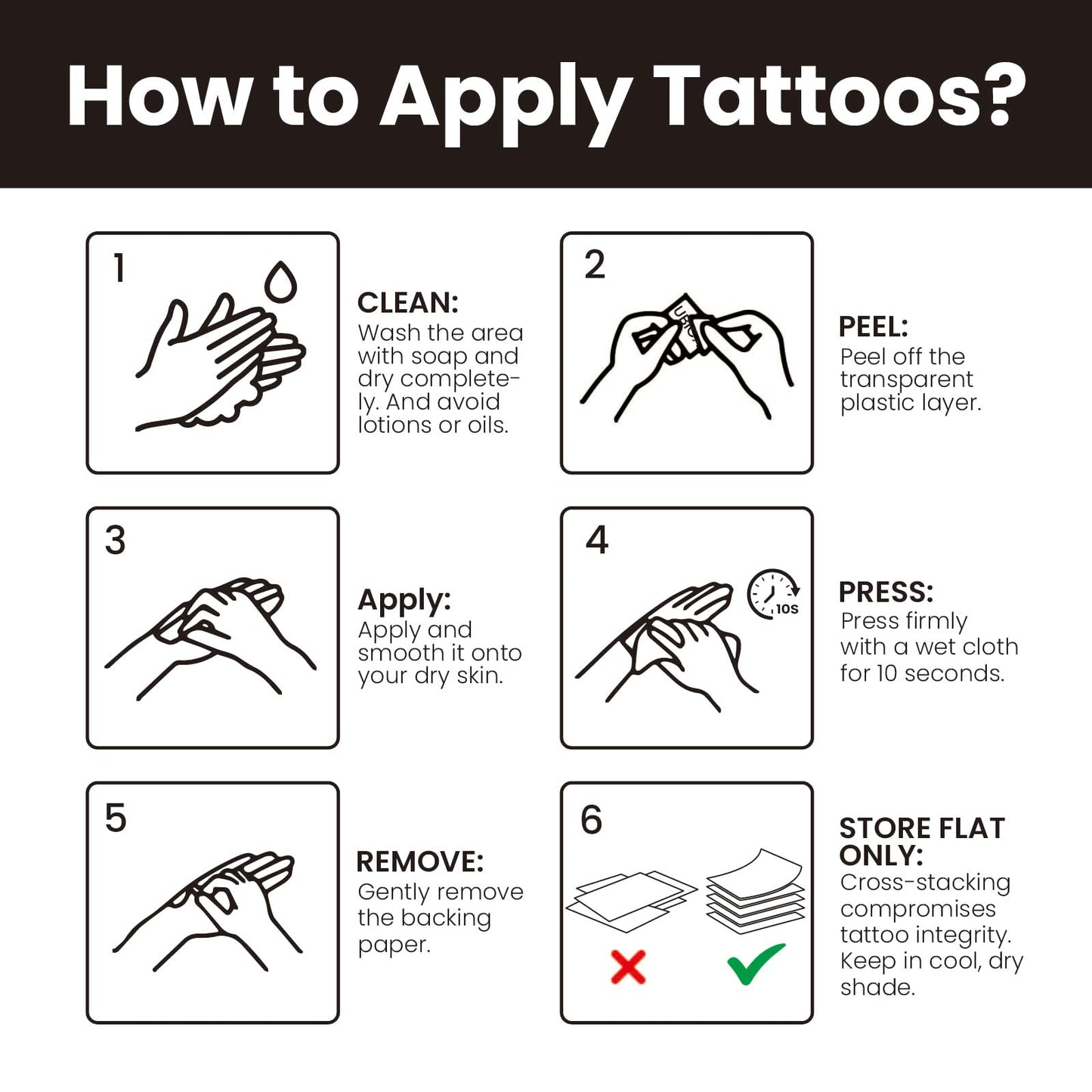 105 Sheets Large Temporary Tattoos For Women Men Adult, Dragon Tiger Wolf Tribal Christian Floral Realistic Fake Tattoo Stickers for Arm Leg Hand, Waterproof & Non-Reflective