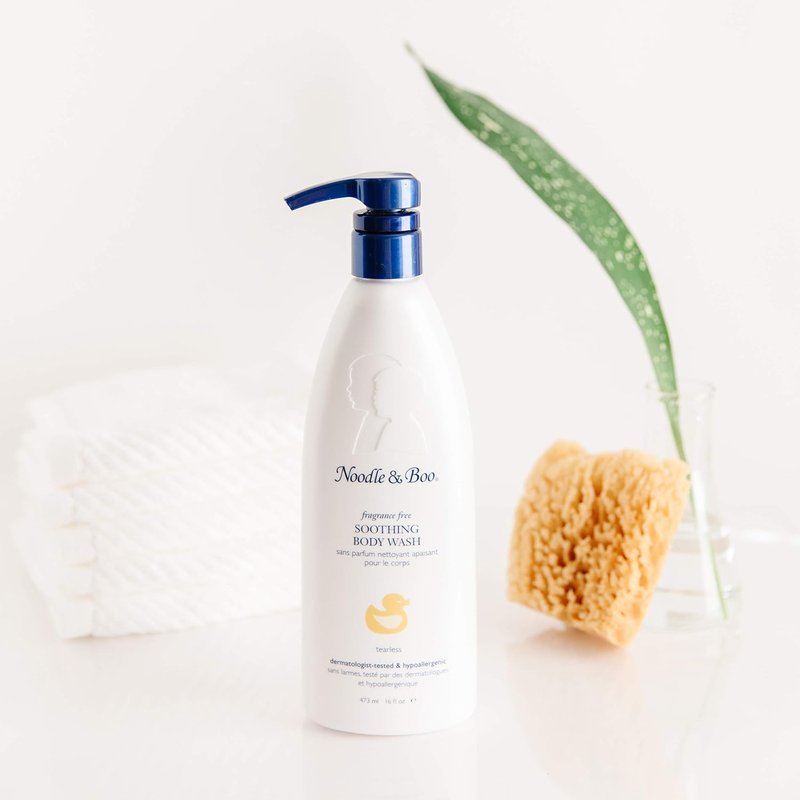 Noodle & Boo Fragrance-Free Baby Body Wash - Soothing Formula for Eczema Relief | 16 fl. oz.