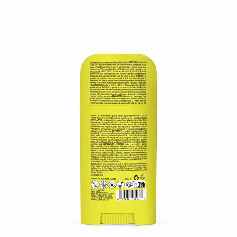Kids Mineral Sunscreen Stick SPF 50 - EWG Verified, Non-Nano Zinc Oxide, Lightweight & Vegan | 2 Oz