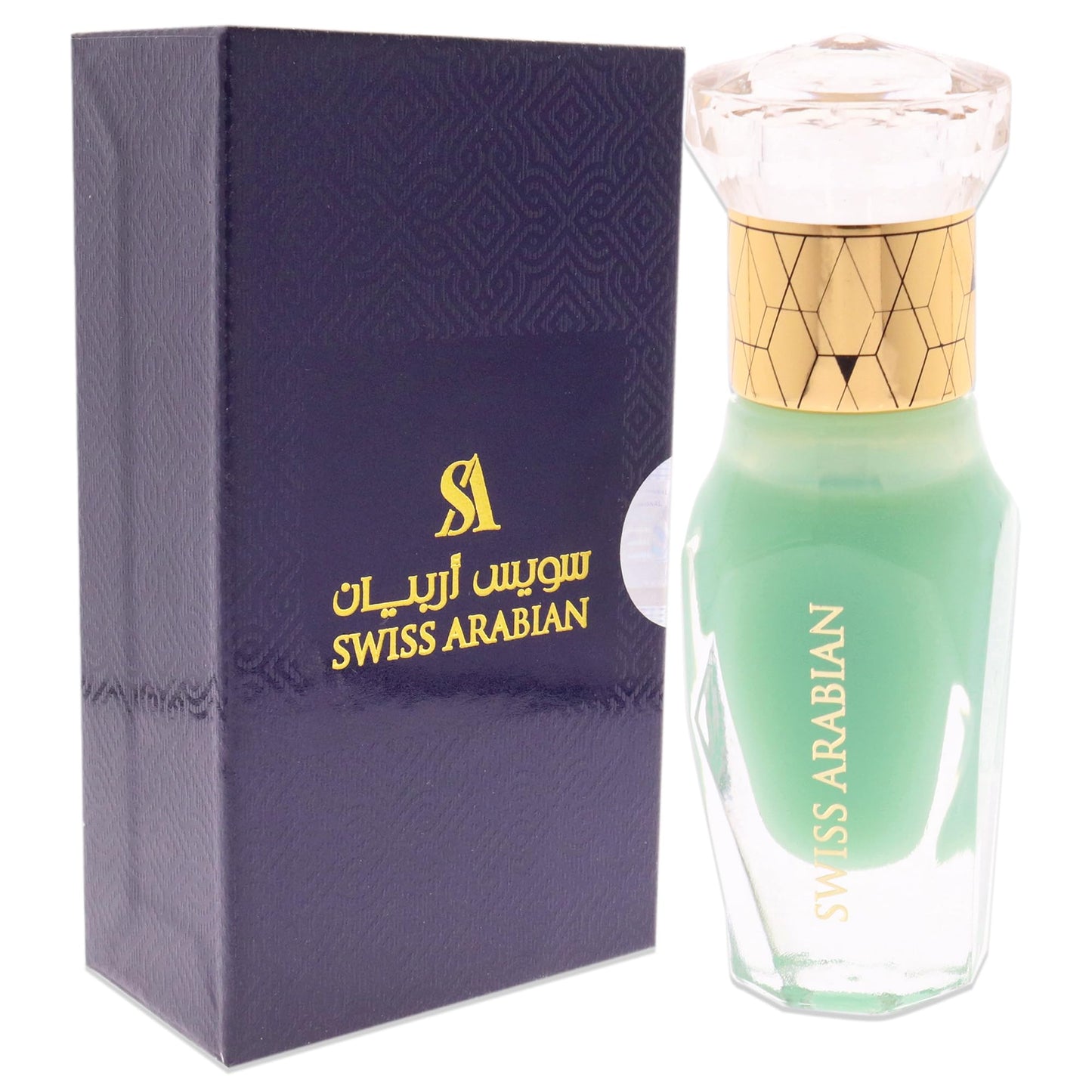 Swiss Arabian Sea Foam For Unisex - Luxury Products From Dubai - Long Lasting Personal Perfume Oil - A Seductive, Exceptionally Made, Signature Fragrance - The Luxurious Scent Of Arabia - 0.4 Oz