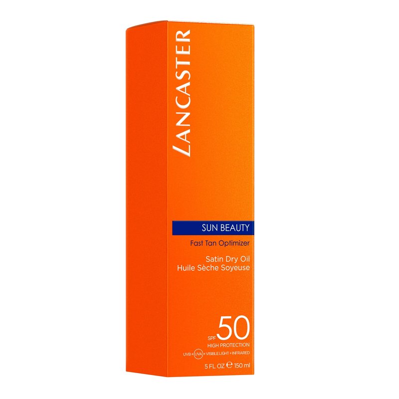 Lancaster Sun Beauty Dry Oil Fast Tan Optimizer SPF 50, 5 Ounce