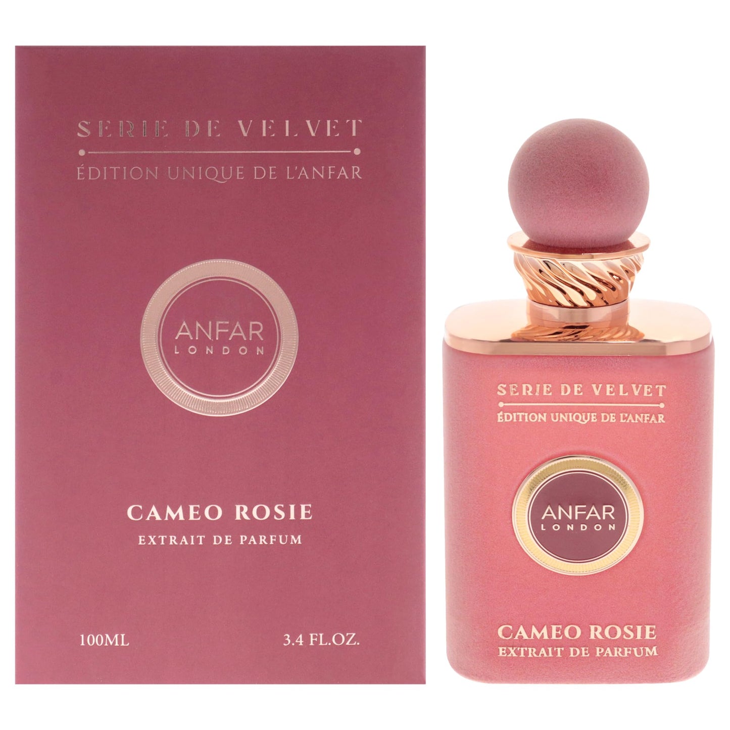 Anfar London - Cameo Rosie for Women - 3.4 oz Extrait De Parfum Spray