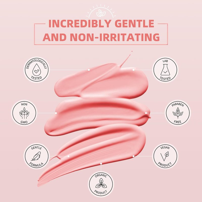 Hard Wax Beads for Hair Removal - Rose Oil Infused 2.5lb | Brazilian Wax for Sensitive Skin, Full Body Use