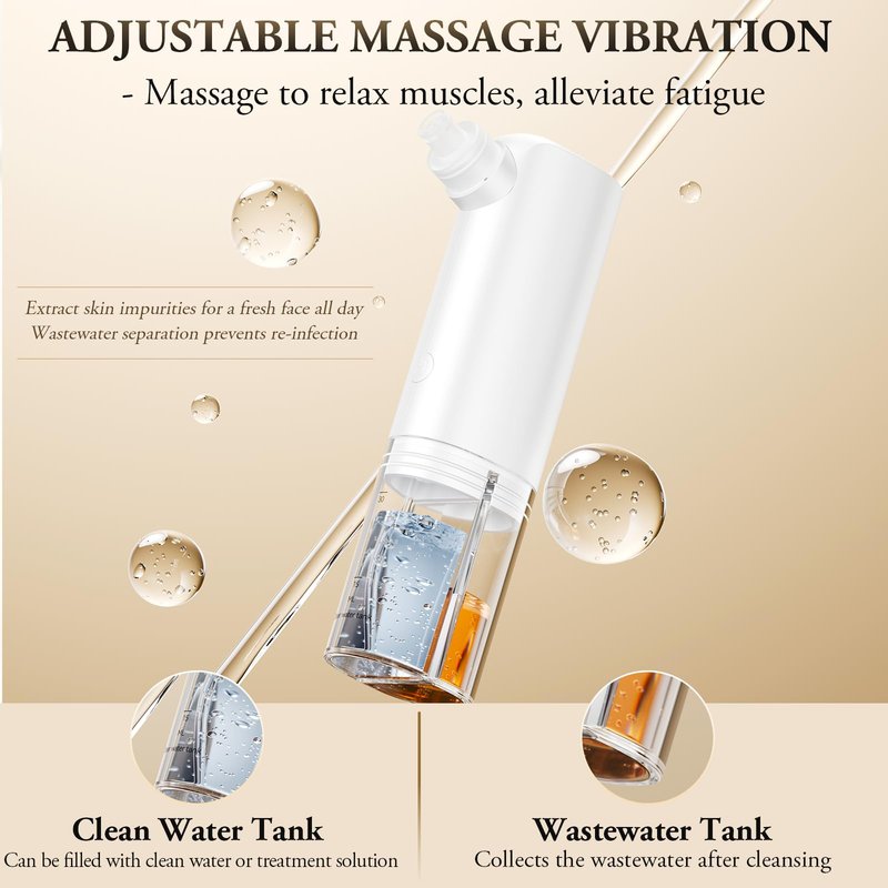 ANLAN Blackhead Remover for Face – Pore Extractor Vacuum with Microbubble Cleaning Blackhead Extractor Tools with 3 Suction Levels Acne Pimple Extractor Kit for Nose Face & T-Zone